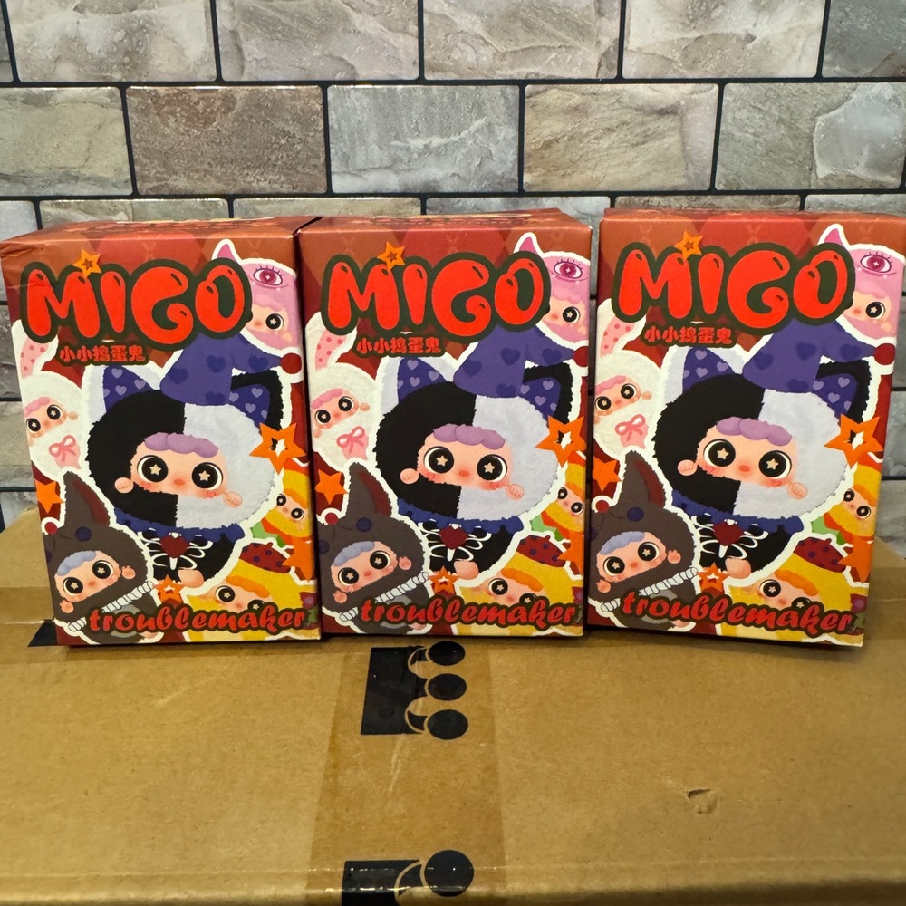 3 Baby Three Migos Lil Troublemaker plush- 3 blind boxes